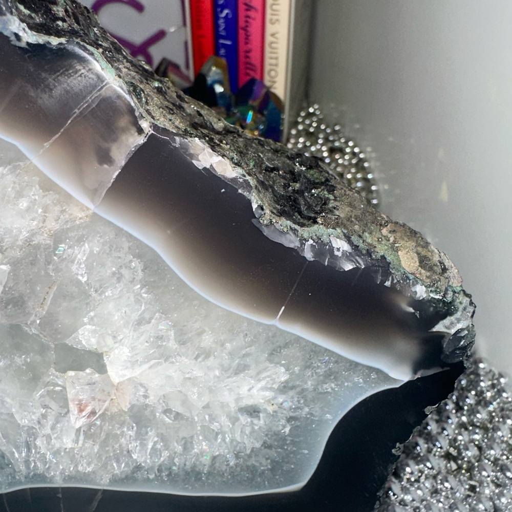 Agate & Amethyst “Mirror Mirror” Sugar Portal - AGMIRPORTL-001 - Picture 7 of 12